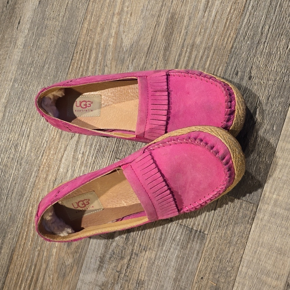 UGG Australia W Marrah Pink Leather Size 7​ - Picture 2 of 13